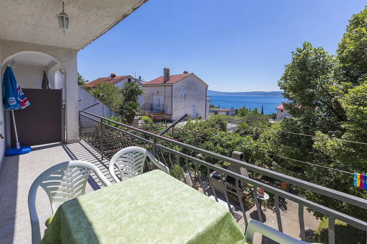 Hundefreundliches Apartment Nur 300 Meter Bis Zur Adria Mit Meerblick, Grill, Wifi Crikvenica 0*,