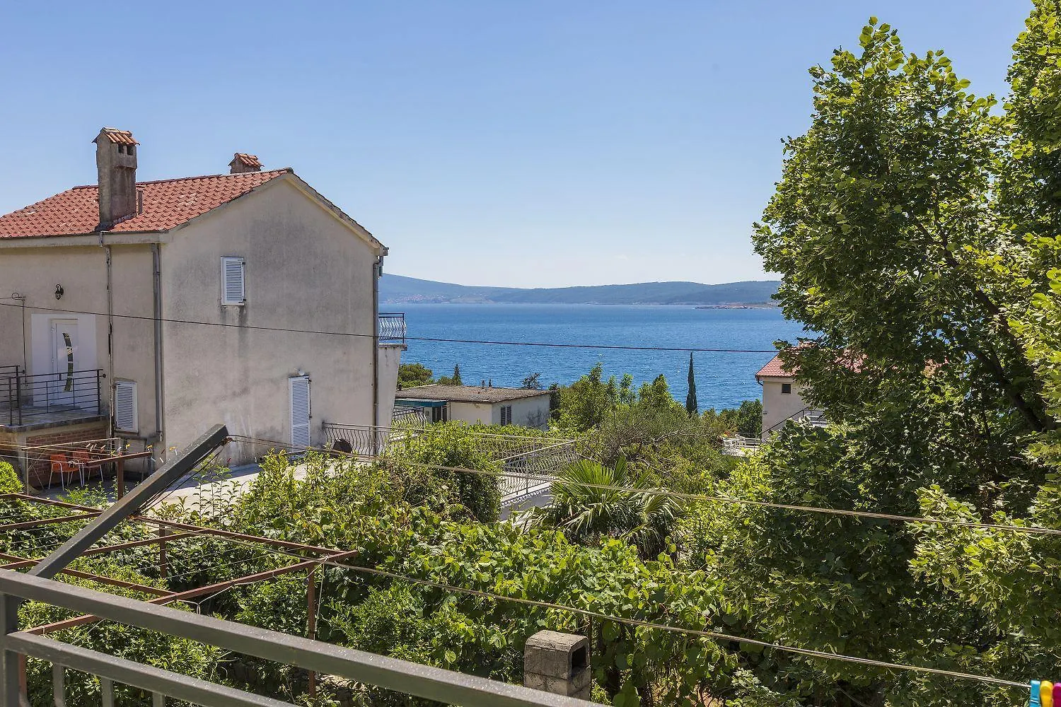 Hundefreundliches Apartment Nur 300 Meter Bis Zur Adria Mit Meerblick, Grill, Wifi Crikvenica